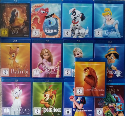 Disney blu ray - blu-ray, sammlung