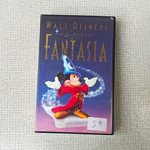 Fantasia meisterwerk vhs - fantasia,