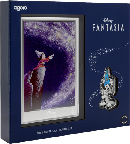 Silbermünze disney fantasia - disney,
