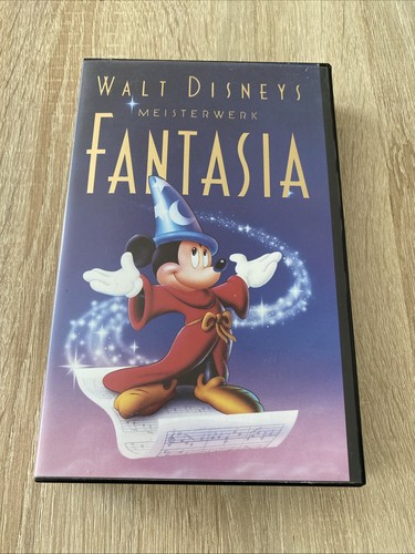 Fantasia disney vhs - fantasia,