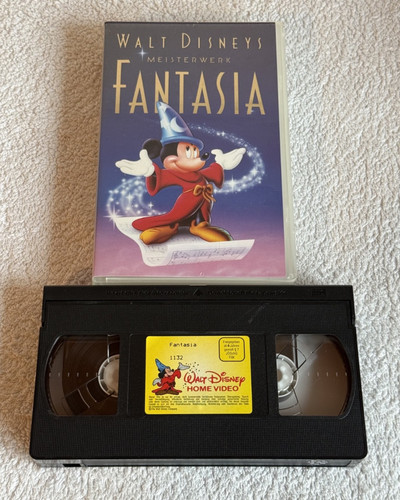 Vhs walt disney fantasia - vhs,