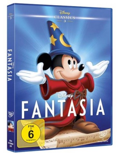 Dvd fantasia - fantasia, (disney